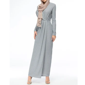 For Eid mubarak abaya dubai muslimske mode hijab kjole tyrkiet kaftan robe femme abayas for kvinder ramadan maroc islam tøj - Mall / Ahlgrenandersen.dk